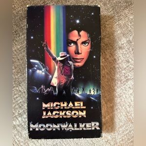 Michael Jackson Moonwalker 1988 USA VHS Hi-fi Stereo Tape